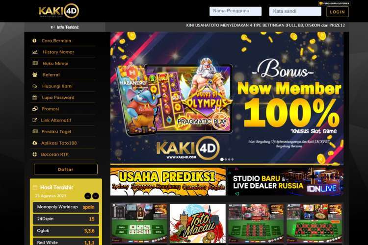 situs kaki4d daftar situs IDN